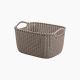 Curver / Plastic ( Knit Small Rectangular Storage Basket 8 Liter )