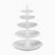 Babell Big Tiered  White
