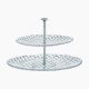 Two Tier Tray Large  BossaNova