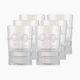 set 6 cups meduim Scleife clear
