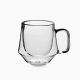 Zinnia / Glass ( Pyramid Double glass set of 2 mugs 260 ml )