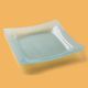Rosa / Glass ( Turquoise Spin 35 x 35 CM serving Plate )