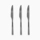 ZINNIA / Stainless Steel (  Set of 3 Table Knife )