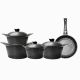 ZINNIA / Aluminium ( Granite Cookware Set 9 pcs  )AA