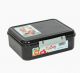 ZINNIA / Plastic ( ZigZag Lunch Box 1.65 Liter )Black