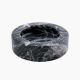 ZINNIA / Black Marble Spanish Ashtray Decorative 12*12 CM