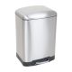ZINNIA / Metal ( Rectangular Metal Waste bin with Pedal 12 Liter )