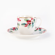 Rosa / Porcelain ( Xmas Holly 12 pieces Coffee set )