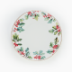 Rosa / Porcelain ( Xmas Holly Dinner plate 27 cm )