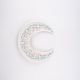 Rosa / Porcelain ( Decorations Crescent Serving Plate )