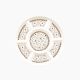 Rosa / Porcelain ( Andalusia Divided Serving Plate 30 cm / 7 Compartments )