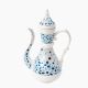 Rosa / Porcelain ( Decorations Pot + Lid 1.4 Liter )
