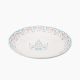 Rosa / Porcelain ( Decorations Fruit Serving Bowl Ribbed 40 cm )
