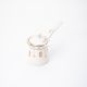 Rosa / Porcelain ( Golden Decorations Small coffee Pot + Lid )