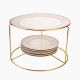 Rosa / Porcelain ( Andalusia Dessert Set 7 pcs + Stand )
