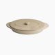 Rosa / Porcelain (  Oblisque Ligh Large oval Oven Dish w/Lid 38 cm )