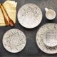 Rosa / Porcelain ( DG-18712 Coup Dinnerware Set, 30 Pieces )