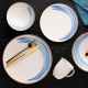 Rosa / Porcelain ( DG-20383 Coup Dinnerware Set, 30 Pieces )