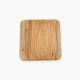 Wooden Square Plate 25*25 CM (A)