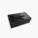 Rectangular Leather Tissue Box 14*22 cm Black