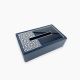 Rectangular Leather Tissue Box 14*22 cm Blue