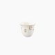 Rosa / Porcelain ( Golden Decorations Arabic Coffee Set 6 pcs 60 ml )