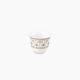 Rosa / Porcelain ( Arabesque Arabic Coffee Set 6 pcs 60 ml )