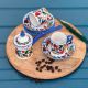 Rosa / Porcelain ( Flora Blue 14 pieces Coffee set )