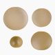 Rosa / Porcelain ( Obelisk Light Reactive Infinity Dinnerware Set, 24 Pieces )