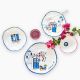 Rosa / Porcelain ( kalimera Organic Dinnerware Set 24 PCS )