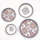Rosa / Porcelain ( Sienna Bianca Dinnerware Set, 24 Pieces )