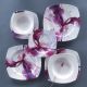 Rosa-Porcelain-(Floral Ozil Set24 PCs. Square)