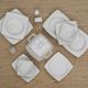 Rosa / Porcelain ( Platinum Line T.Shape Set, 60 Pieces )