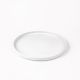 Rosa / Porcelain ( White Matt Elipse Dinner Plate 27 cm )