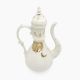 Rosa / Porcelain ( Golden Decorations Coffee Pot + Lid 1.4 Liter )