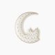 Rosa / Porcelain ( Zina Minaret/Crescent Serving Plate )