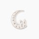 Rosa / Porcelain ( Farha Minaret/Crescent Serving Plate )