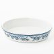 Rosa / Porcelain ( Rosa Blu Large oval Oven Dish 38 cm )