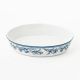 Rosa / Porcelain ( Rosa Blu Small oval Oven Dish 26 cm )