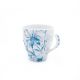 Rosa / Porcelain ( Cappuccino Aqua Mug )