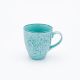 Rosa / Porcelain ( Cappuccino Turquoise Mug )