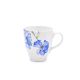 Rosa / Porcelain ( Cappuccino Blue Flower Mug )