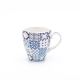 Rosa / Porcelain ( Cappuccino Azul Portugal Ivory Mug )