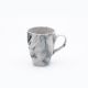 Rosa / Porcelain ( Katrin Marble Gray Mug )