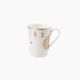 Rosa / Porcelain ( Shiffel Golden Decorations Mug 225 ml )