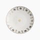 Rosa / Porcelain ( Farha Fruit Serving Bowl Ribbed 40 cm )