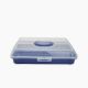 Zinnia / Plastic ( Picnic Box 30 x 38 cm )Blue