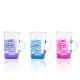 Dimlaj / Glass ( Orchid set of 6 Istikana w/ hand 150 ml )