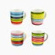 Rosa Porcelain ( Set of 4 mugs ) C