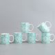 Porcelain ( Set of 6 mugs )1762MUG